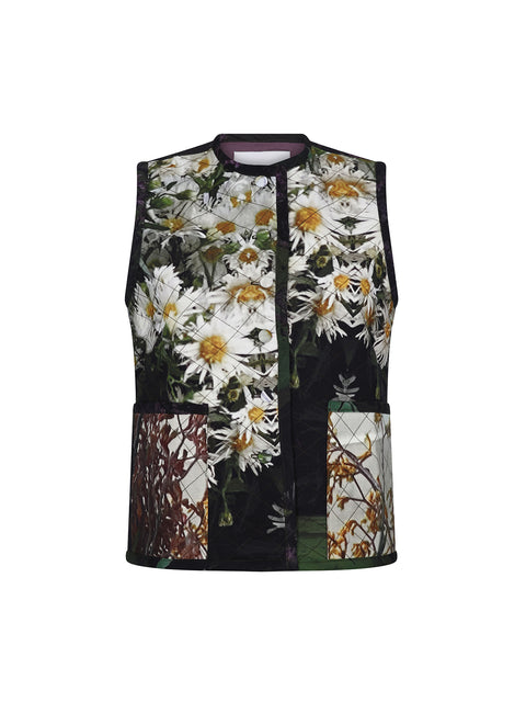 AZUCENA VEST IN MANZANILLA PRINT