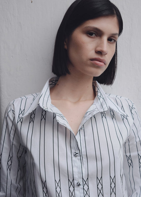 CATALINO SHIRT IN CARRIZO PRINT