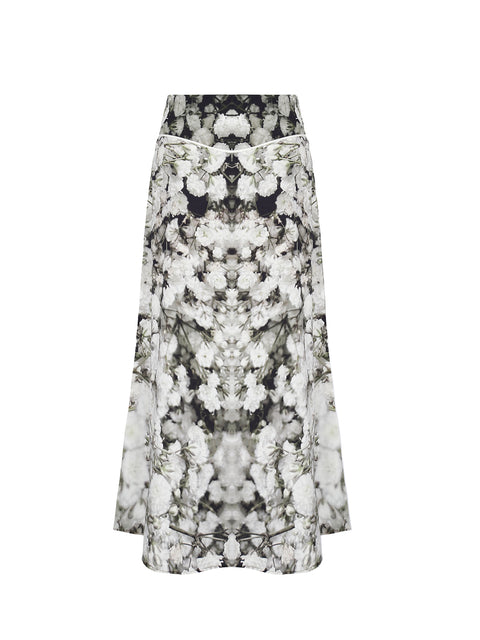 FATIMA SKIRT IN OCTUBRE PRINT