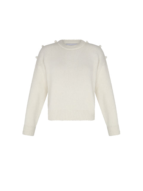 MELGAR SWEATER IN IVORY