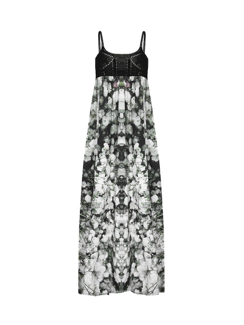 CAMANÁ DRESS IN OCTUBRE PRINT