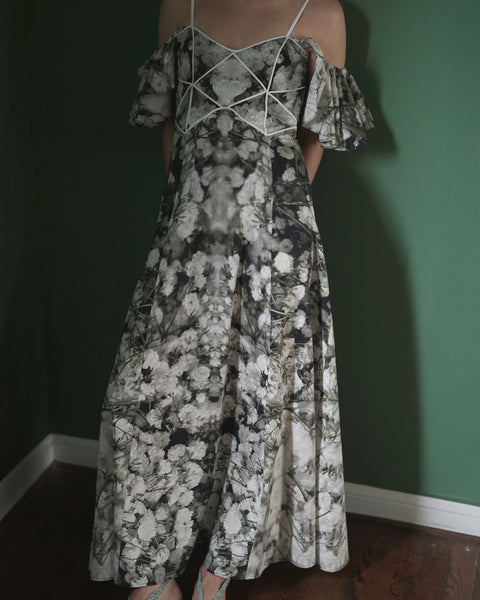 CASTAÑETA DRESS IN OCTUBRE PRINT