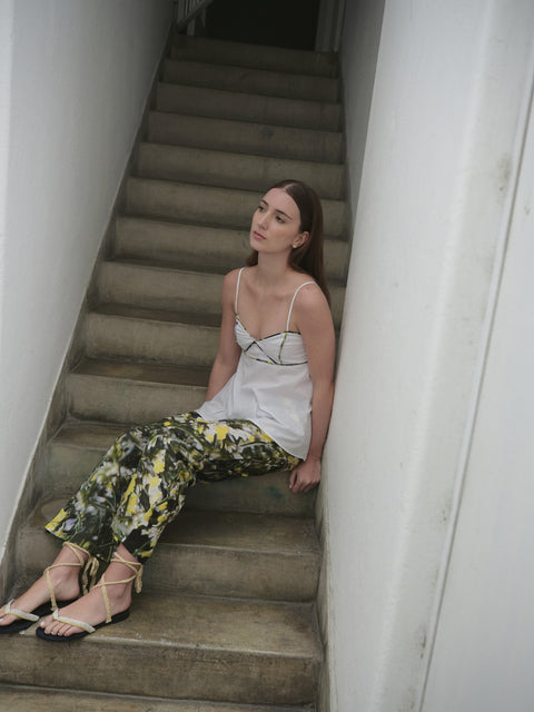 ANGARAES PANTS IN AMARILLA PRINT