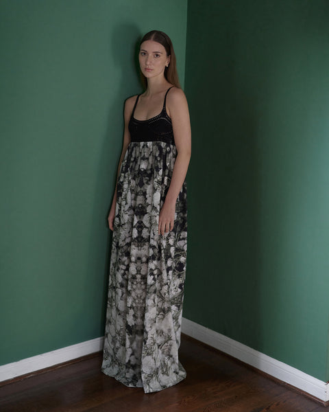 CAMANÁ DRESS IN OCTUBRE PRINT