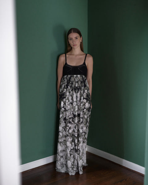 CAMANÁ DRESS IN OCTUBRE PRINT