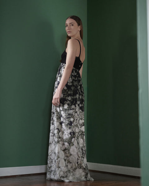 CAMANÁ DRESS IN OCTUBRE PRINT