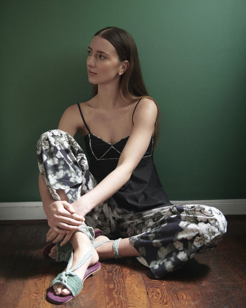 ANGARAES PANTS IN OCTUBRE PRINT