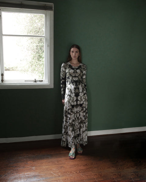 LEANDRA DRESS IN OCTUBRE PRINT